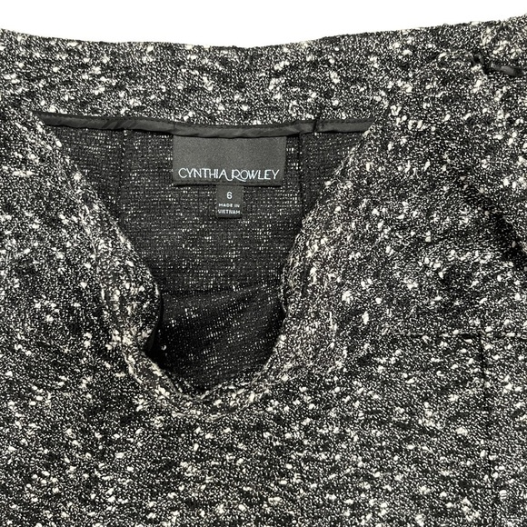 Cynthia Rowley Speckled‎ Flecked Textured Swing Flare A-Line Skirt 6 - Picture 2 of 6
